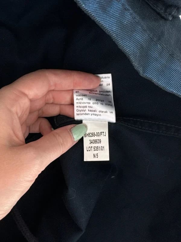 Veste field jacket Lacoste bleu marine taille 48/M - FP260971 - Photo 9/12