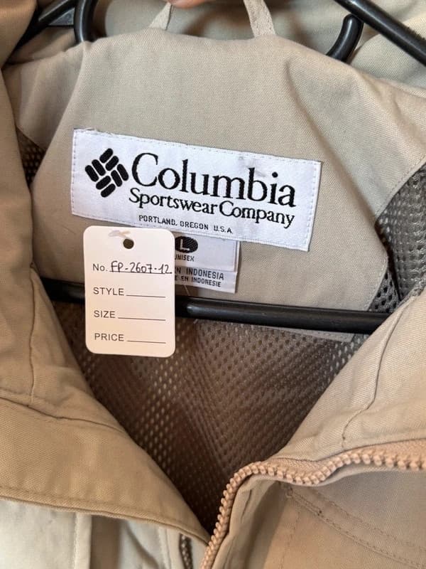 Fiskejakke Columbia GRT konvertibel uden ærmer beige størrelse L - FP260712 - Foto 3/13
