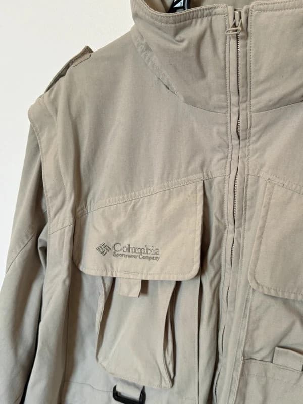 Fiskejakke Columbia GRT konvertibel uden ærmer beige størrelse L - FP260712 - Foto 5/13