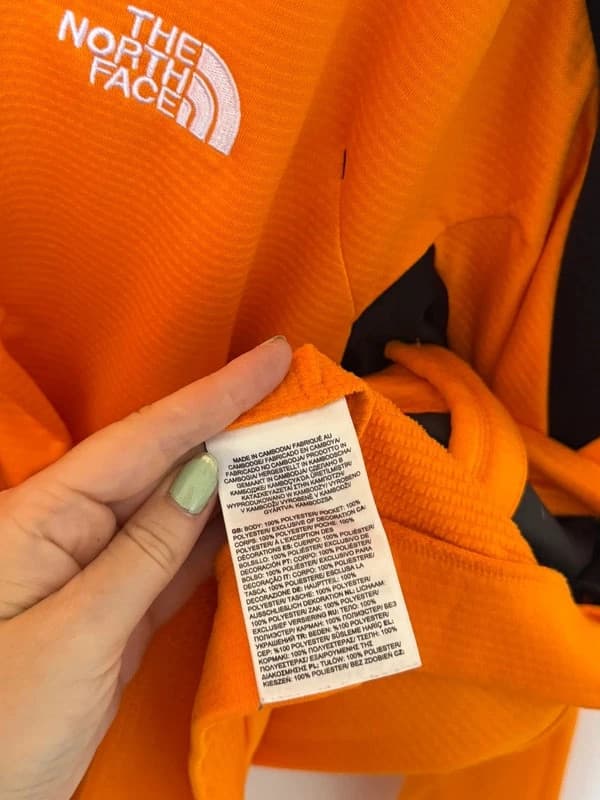 Veste midlayer The North Face Circular Design orange noir taille L - FP2607161 - Photo 6/11