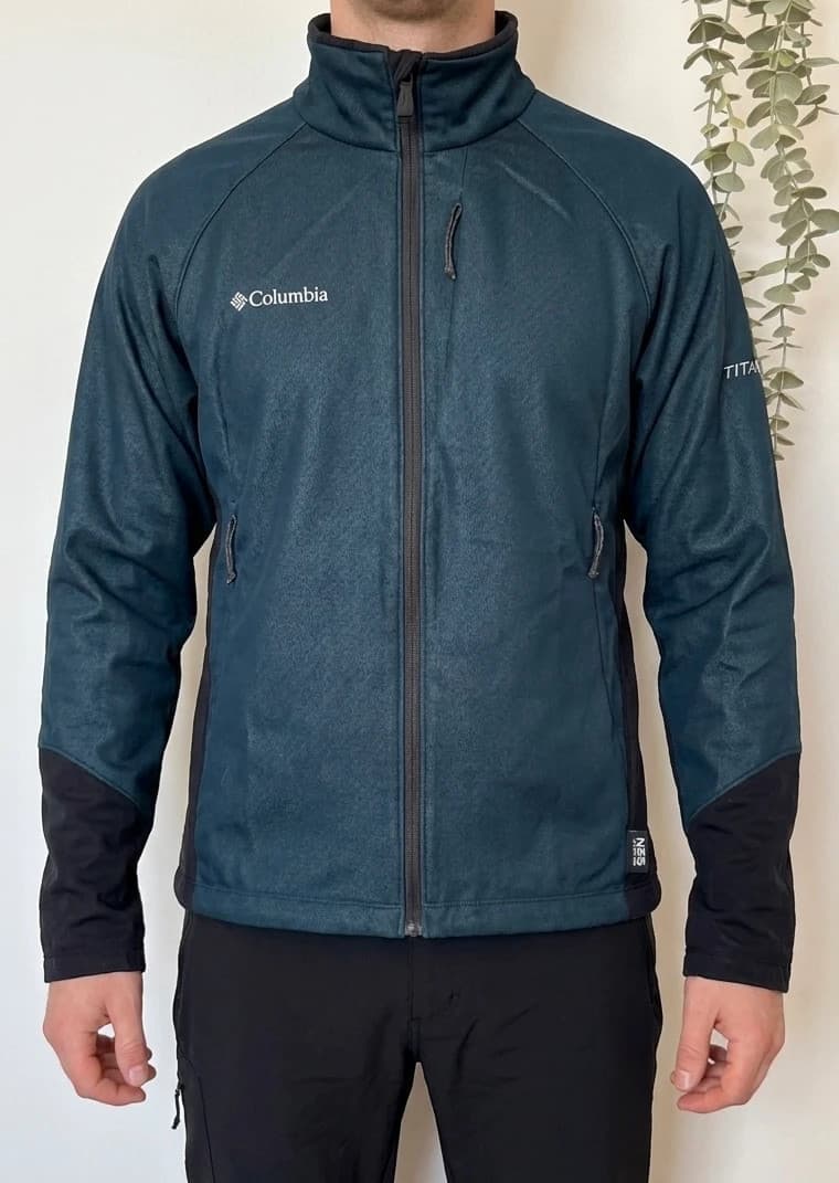 Columbia Titanium Windstopper N2S mavi siyah teknik ceket beden M - FP2607128 - Fotoğraf 1/11