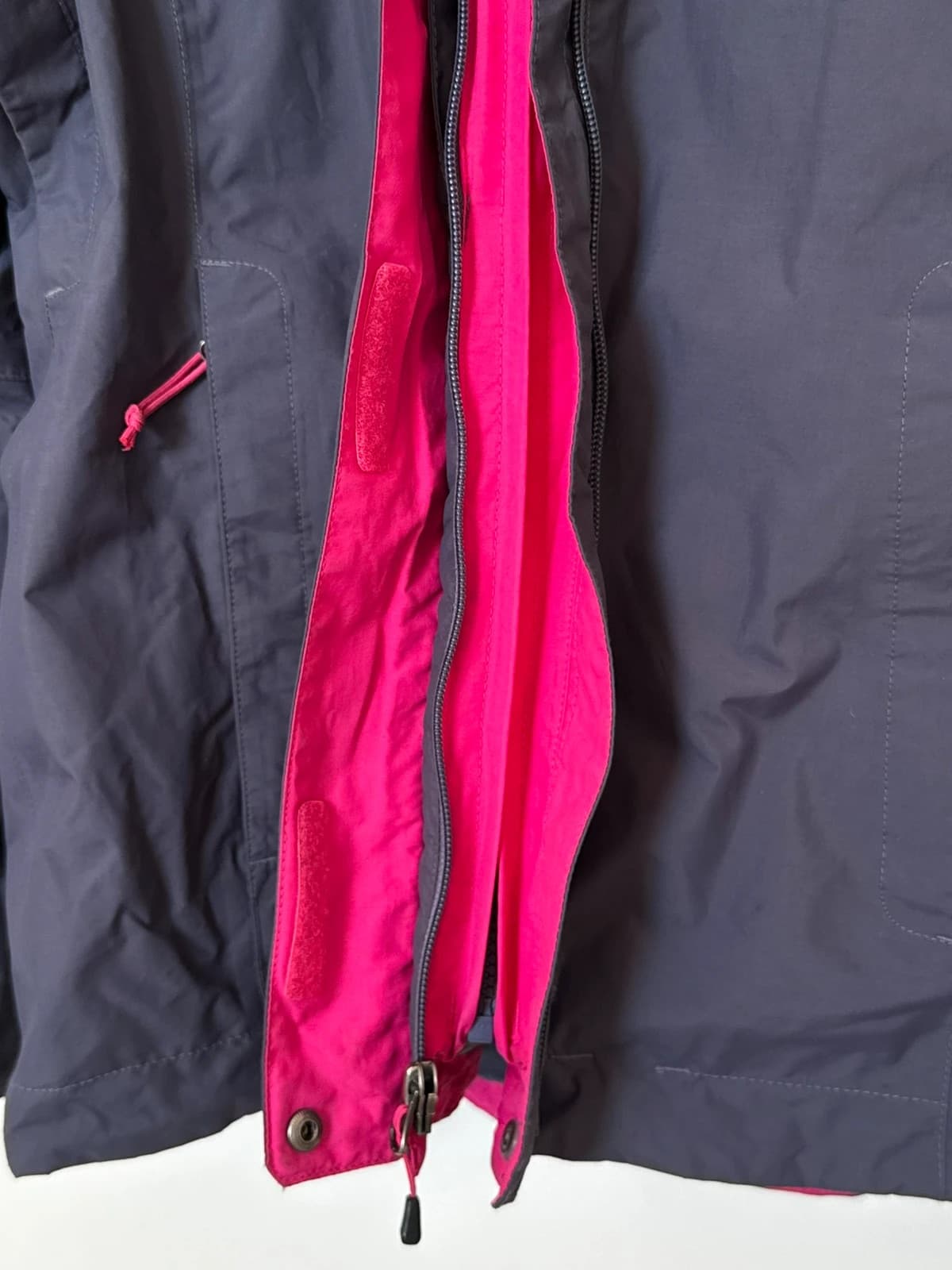 Vandeniui atspari HyVent striukė The North Face violetinė rožinė, moteriška, dydis S - FP2607174 – nuotrauka 12/15