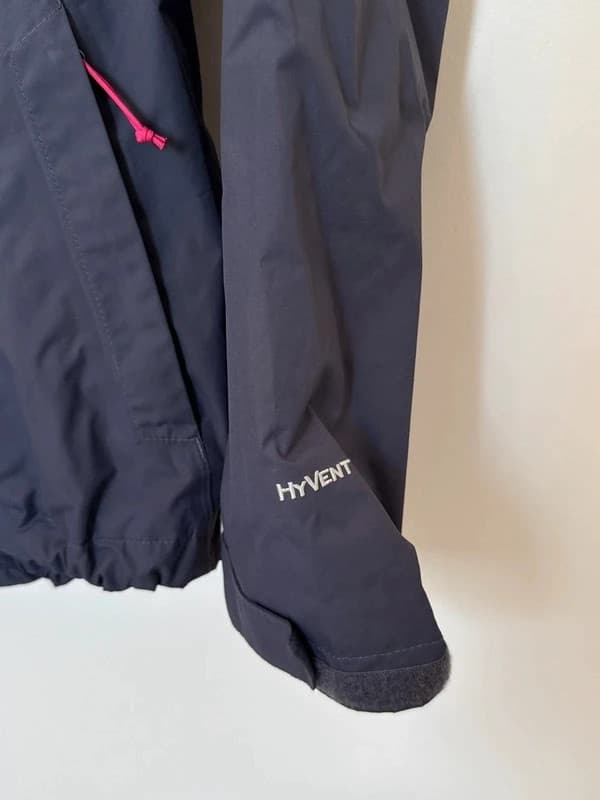 Vandeniui atspari HyVent striukė The North Face violetinė, moteriška, dydis S - FP2608145 – nuotrauka 5/12
