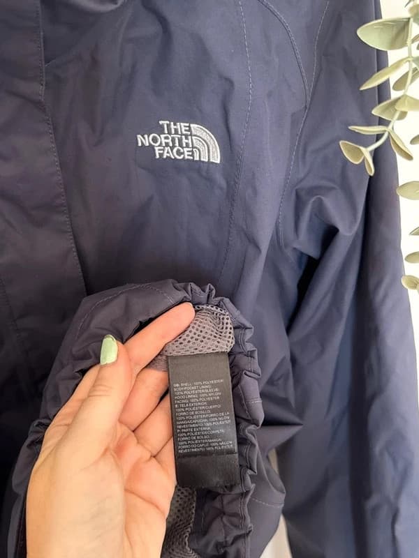 Vandeniui atspari HyVent striukė The North Face violetinė, moteriška, dydis S - FP2608145 – nuotrauka 7/12