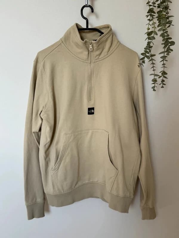 Sweat col zippé The North Face beige taille M - FP2607122 - Photo 2/12