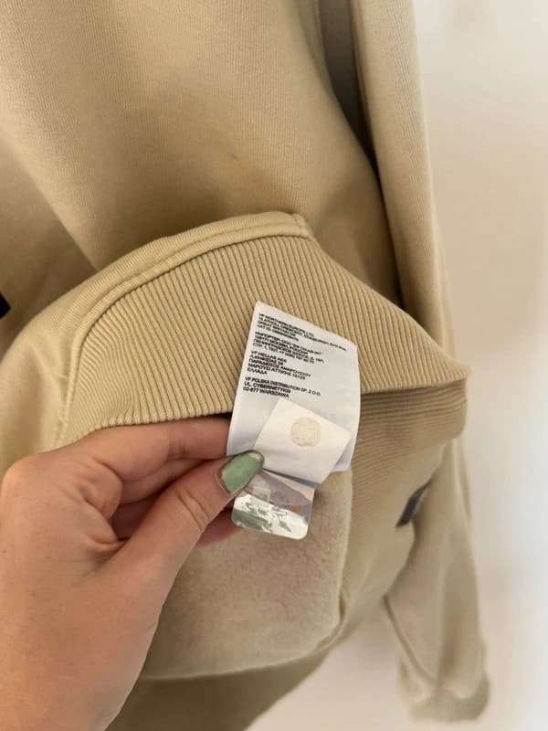 Sweat col zippé The North Face beige taille M - FP2607122 - Photo 7/12