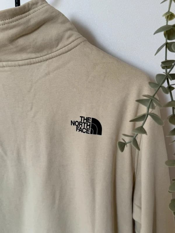 Sweat col zippé The North Face beige taille M - FP2607122 - Photo 9/12