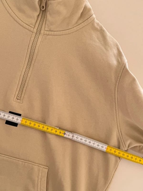 Sweat col zippé The North Face beige taille M - FP2607122 - Photo 11/12