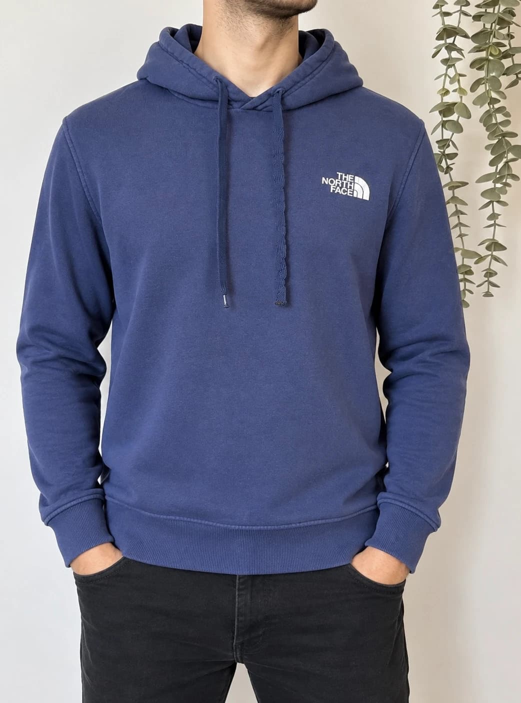 Sweat à capuche The North Face bleu violet logo capuche taille S - FP260740 - Photo 1/10