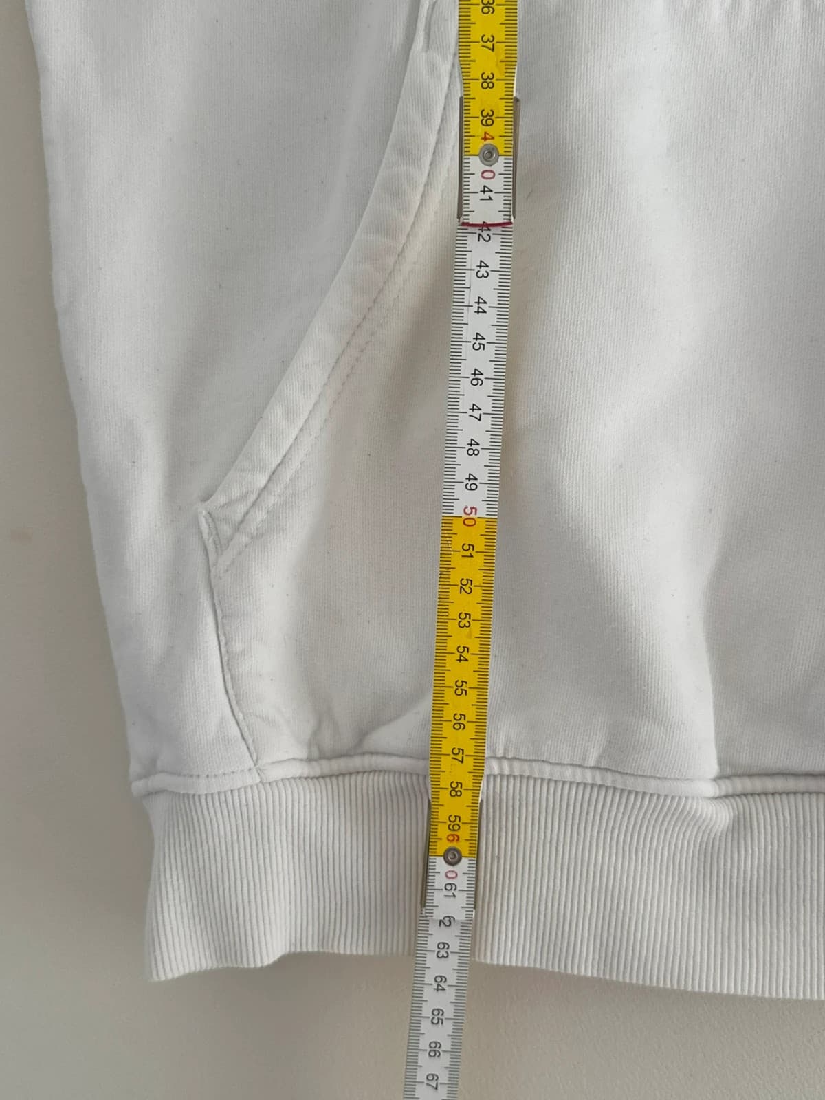 Sweat à capuche The North Face blanc logo brodé rose gold taille S - FP260747 - Photo 11/11