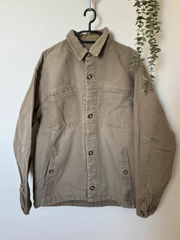Columbia Sportswear bézs ingdzseki, munkaruha stílus, M/L méret - FP2607177 – fotó: 2/10