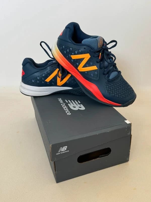 टेनिस जूते New Balance 996 Melbourne नीले नारंगी साइज़ 42,5 - VM2606139 - फ़ोटो 2/14