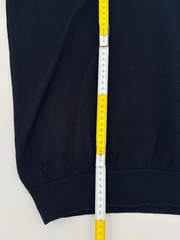 V-Ausschnitt-Pullover Lacoste schwarz Größe 5/L - FP260782 - Foto 8/8