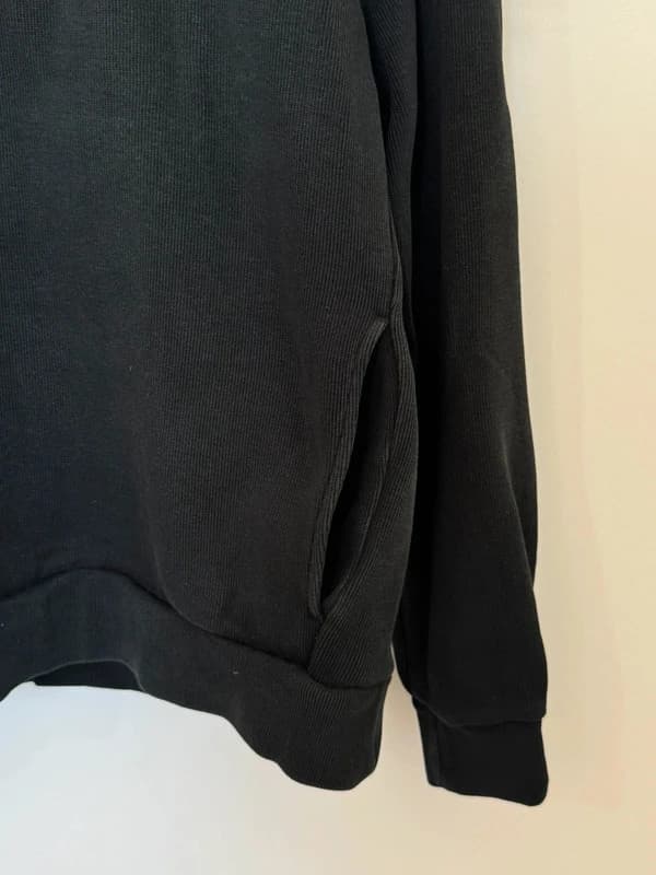 Pull half zip col camionneur Lacoste noir taille 4/M - FP260783 - Photo 4/9