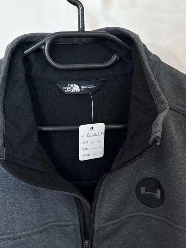 The North Face Ridgewall WindWall pilka softshell liemenė be rankovių, dydis L - FP260727 – nuotrauka 3/11