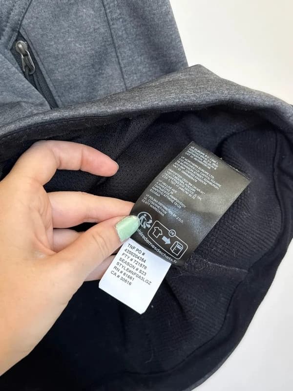 The North Face Ridgewall WindWall pilka softshell liemenė be rankovių, dydis L - FP260727 – nuotrauka 7/11