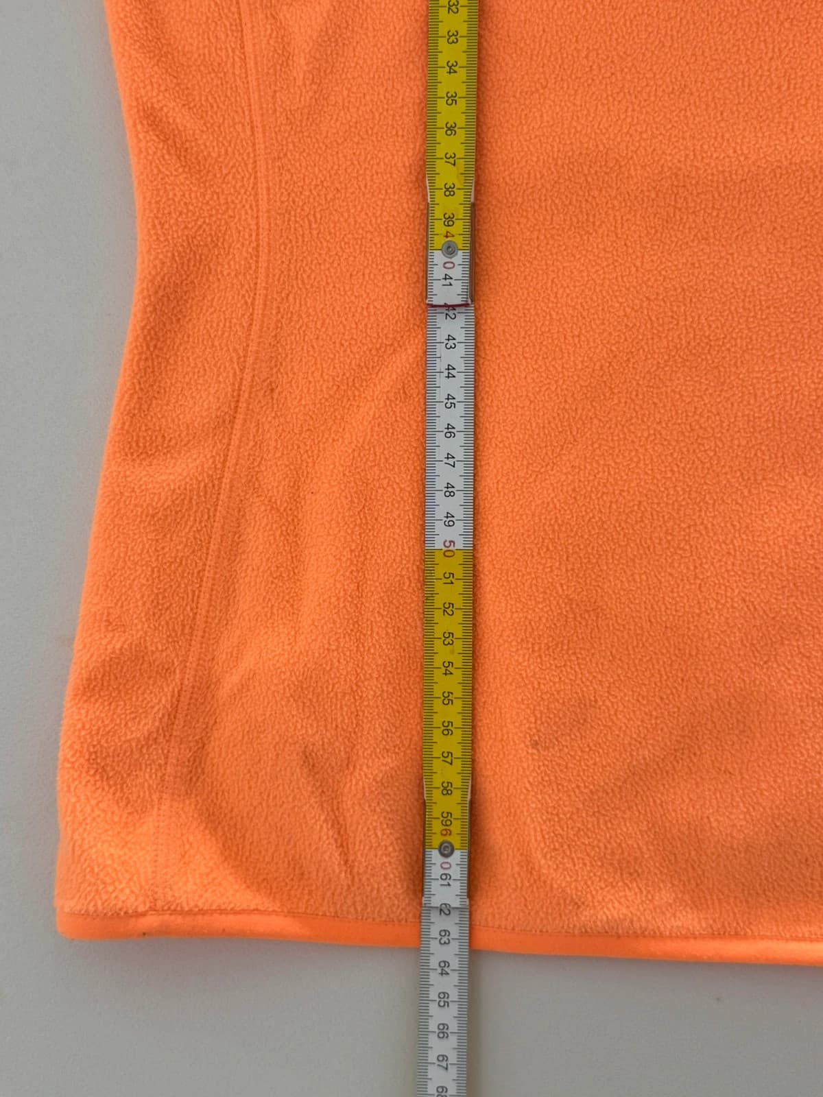 Flīsa jaka ar 1/4 rāvītāju The North Face, oranža, augsta apkakle, izmērs M - FP260790 - Foto 11/11