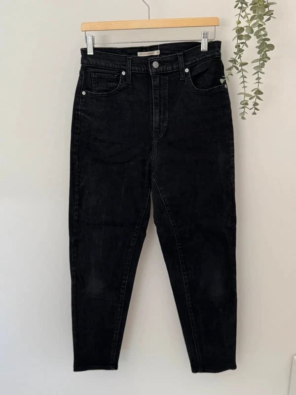 Jean mom fit Levi's noir taille W29 L29 - SK26063 - Photo 2/11