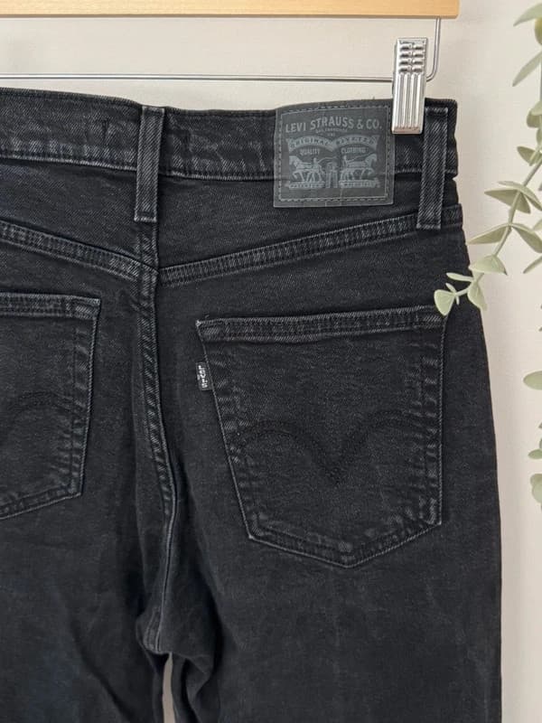 Jean mom fit Levi's noir taille W29 L29 - SK26063 - Photo 5/11