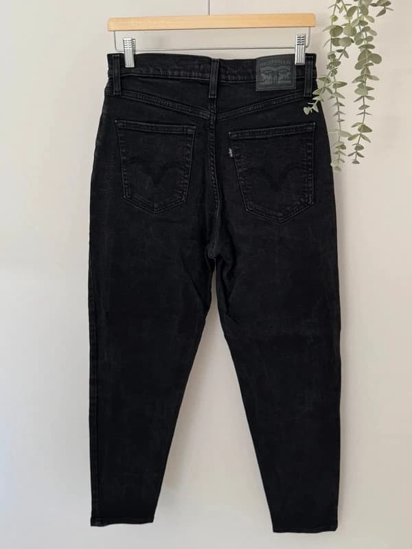 Jean mom fit Levi's noir taille W29 L29 - SK26063 - Photo 6/11