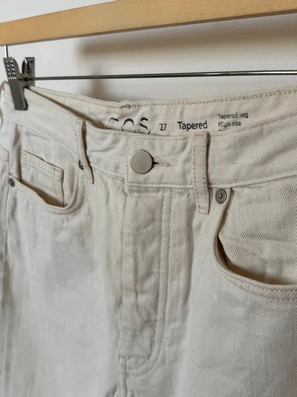 Jean tapered COS écru taille W27 - SK260676 - Photo 4/9