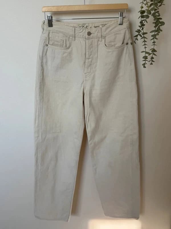 Jean tapered COS écru taille W27 - SK260676 - Photo 2/9
