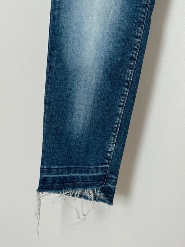 Jeans slim Salsa Push In Secret Glamour azul desbotado tamanho W31 L30 - Foto 8/12