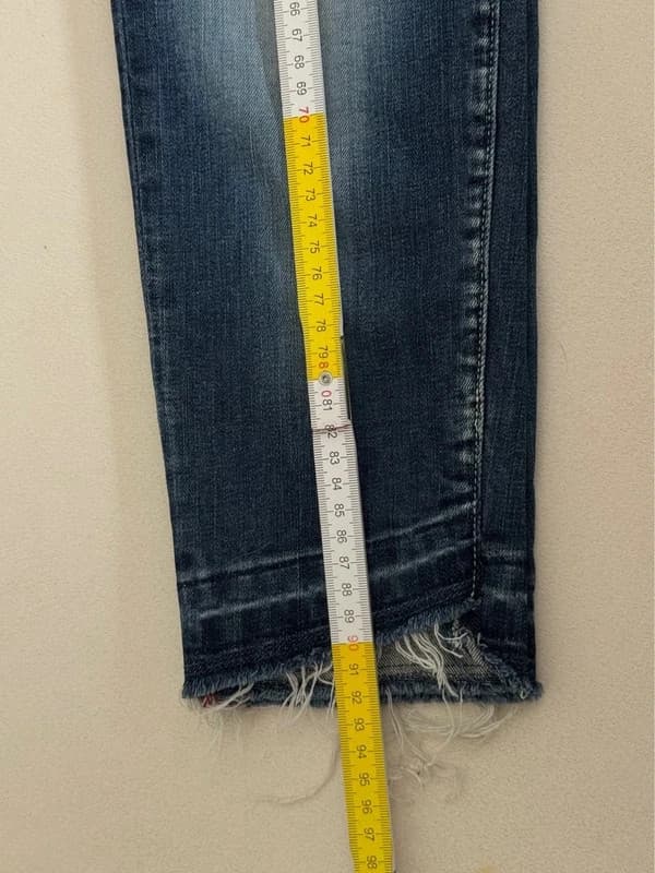 Jeans slim Salsa Push In Secret Glamour azul desbotado tamanho W31 L30 - Foto 12/12