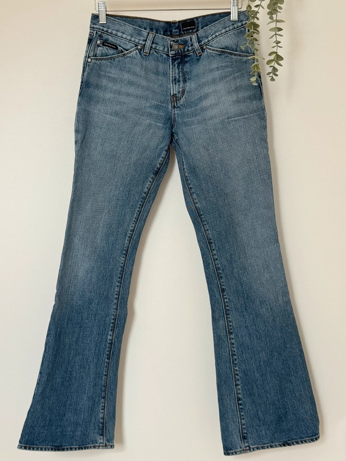 Bootcut τζιν Calvin Klein Jeans μπλε, μέγεθος W28 L32 - Φωτογραφία 2/10
