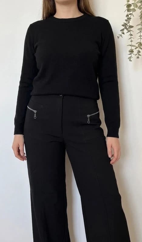 Pantalon large utility Marithé François Girbaud noir taille FR 38 S/M - VG260582 - Photo 1/11