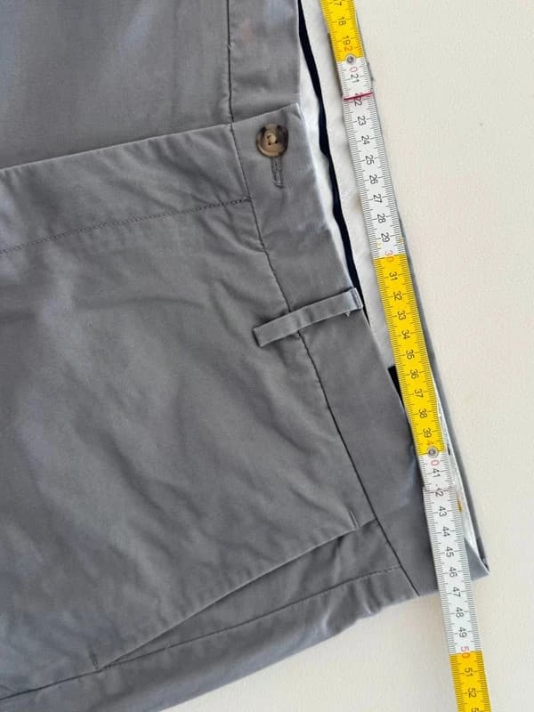 Chino kelnės Stretch Straight Fit Polo Ralph Lauren pilkos, dydis W36 L34, QR kodas - SK260539 – nuotrauka 10/11