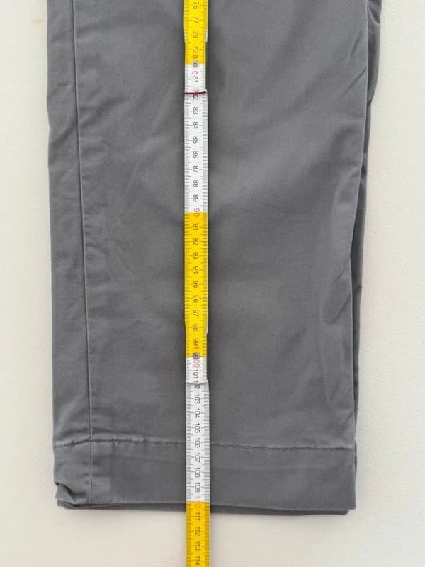 Chino kelnės Stretch Straight Fit Polo Ralph Lauren pilkos, dydis W36 L34, QR kodas - SK260539 – nuotrauka 11/11