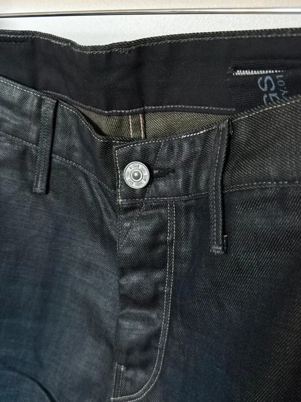 Tiesūs G-Star RAW GS 3301 Astro Slacks Straight džinsai juodi, dydis W33 L32 - SC260587 – nuotrauka 5/13
