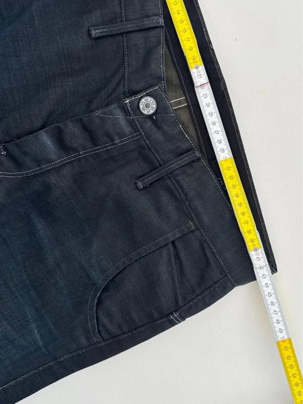Tiesūs G-Star RAW GS 3301 Astro Slacks Straight džinsai juodi, dydis W33 L32 - SC260587 – nuotrauka 12/13