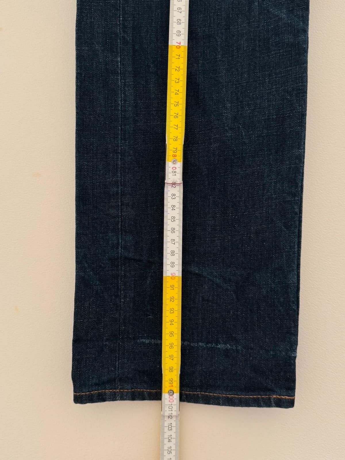 Carhartt WIP Klondike Pant džinsai nepraustos mėlynos spalvos, dydis W31 L32 - VM2606134 – nuotrauka 9/9