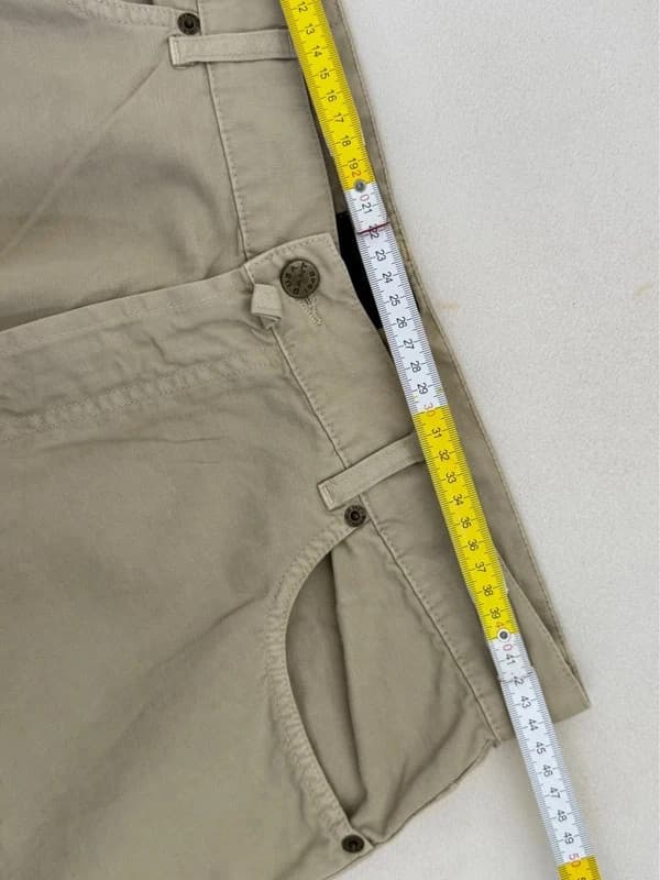 Pantalón Gant beige lino algodón talla W36 L34 - Foto 10/11