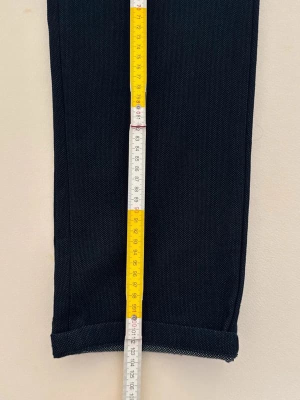 Izac Black Sport tamsiai mėlynos spalvos fluidinės chino kelnės dydis 50/W40 - SC260586 – nuotrauka 11/11