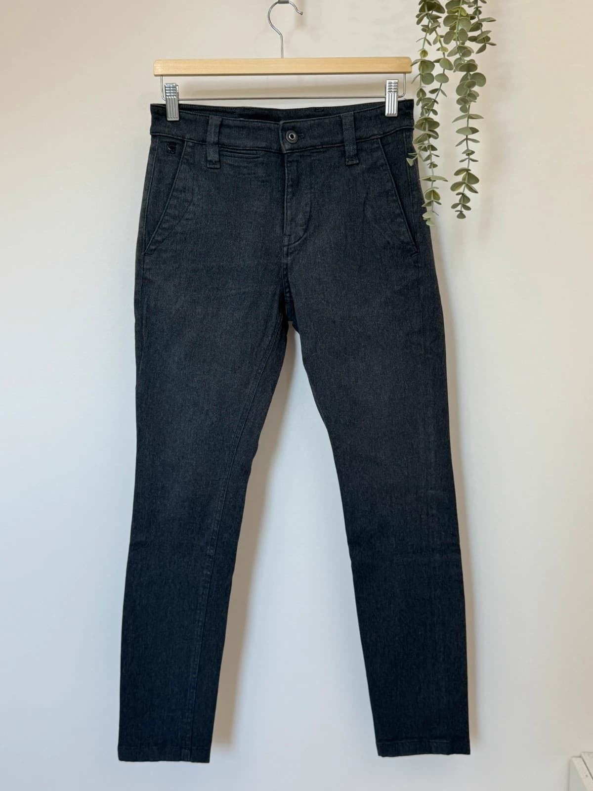Παντελόνι chino skinny G-Star Raw ανθρακί γκρι μέγεθος W28/L32 - Φωτογραφία 2/13