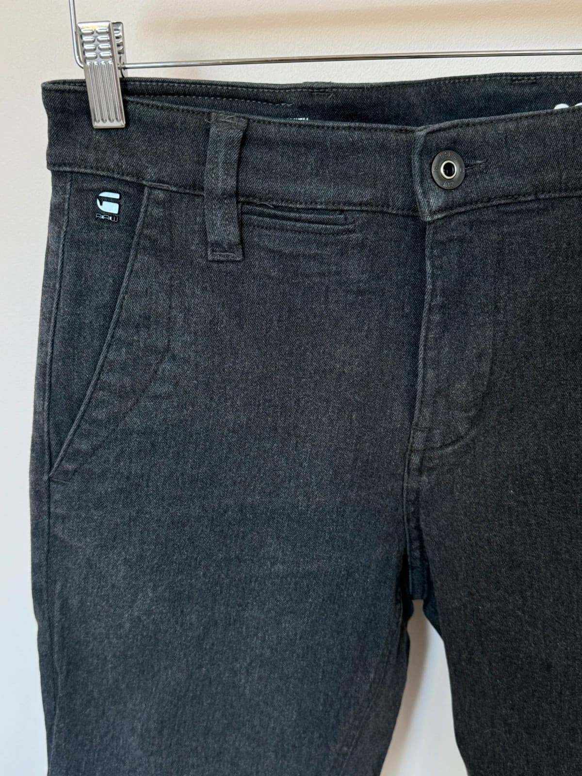 Παντελόνι chino skinny G-Star Raw ανθρακί γκρι μέγεθος W28/L32 - Φωτογραφία 3/13