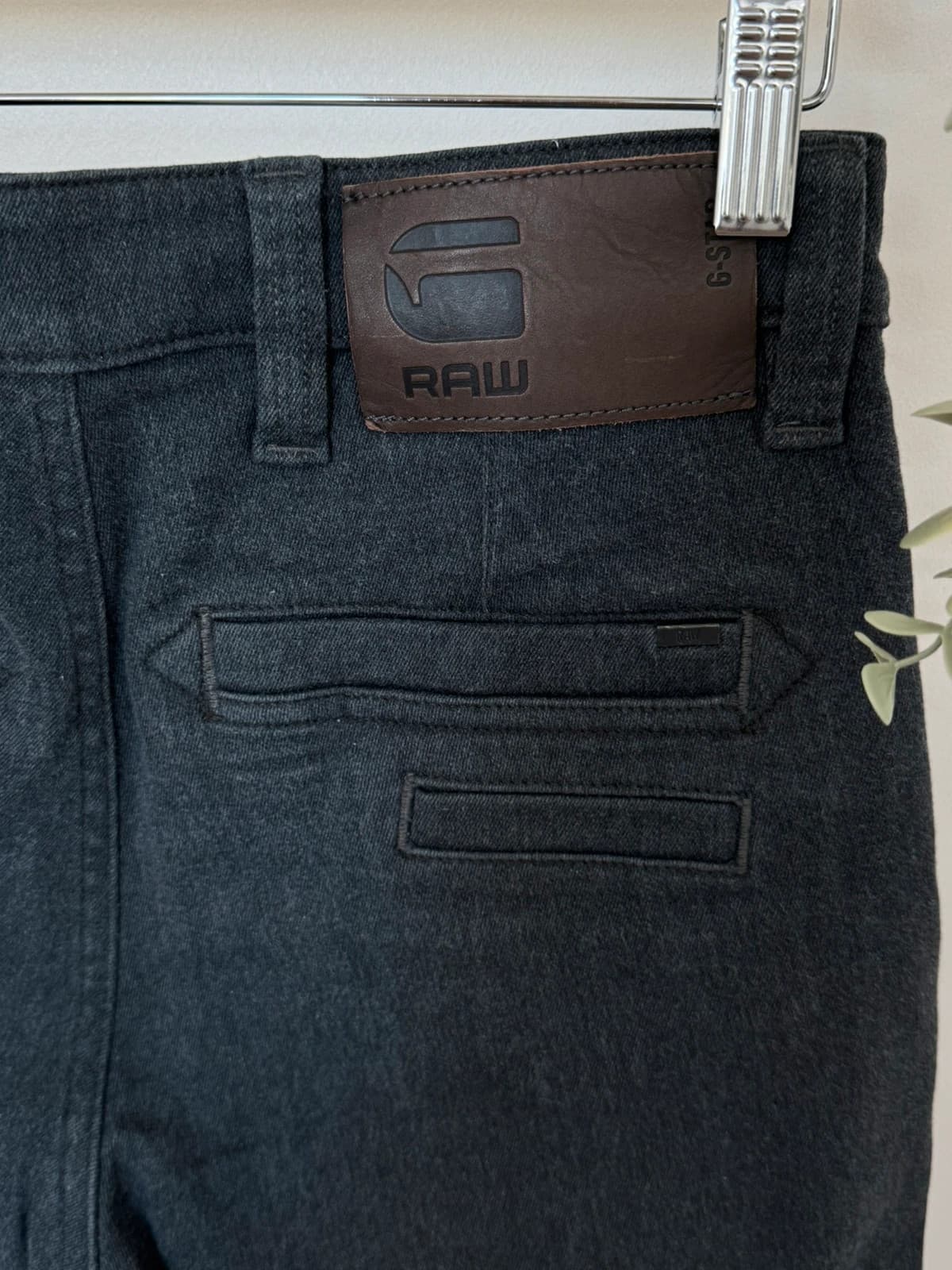 Παντελόνι chino skinny G-Star Raw ανθρακί γκρι μέγεθος W28/L32 - Φωτογραφία 5/13