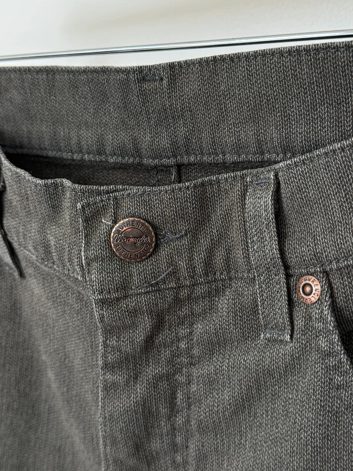 Wrangler Texas Stretch jeans brun W30 L34 - Bilde 5/12