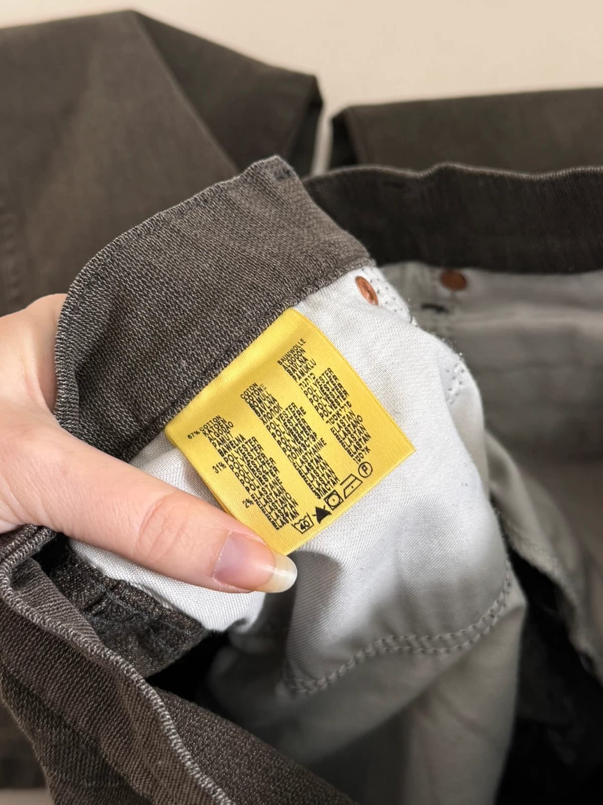 Wrangler Texas Stretch jeans brun W30 L34 - Bilde 7/12