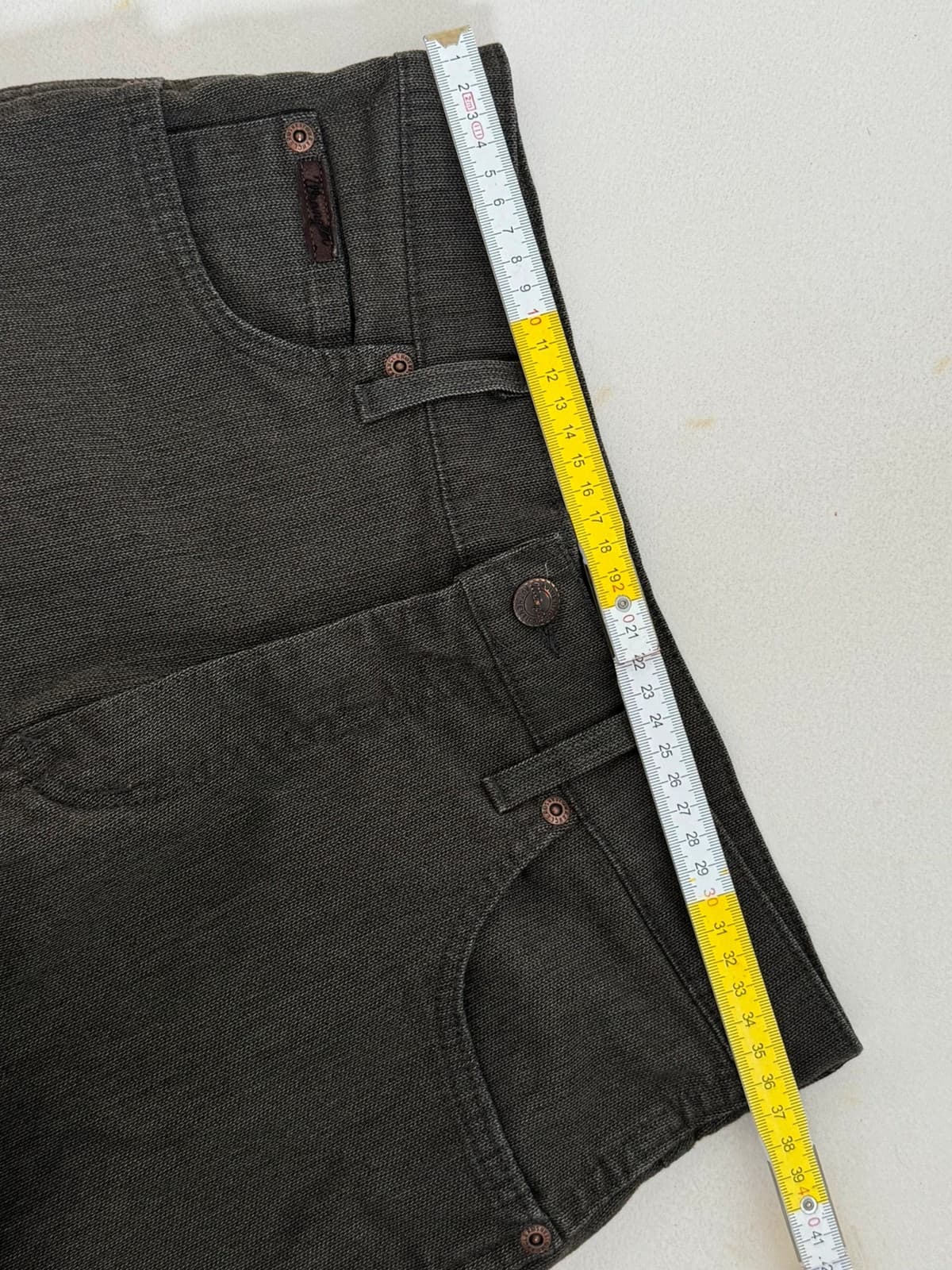 Wrangler Texas Stretch jeans brun W30 L34 - Bilde 11/12