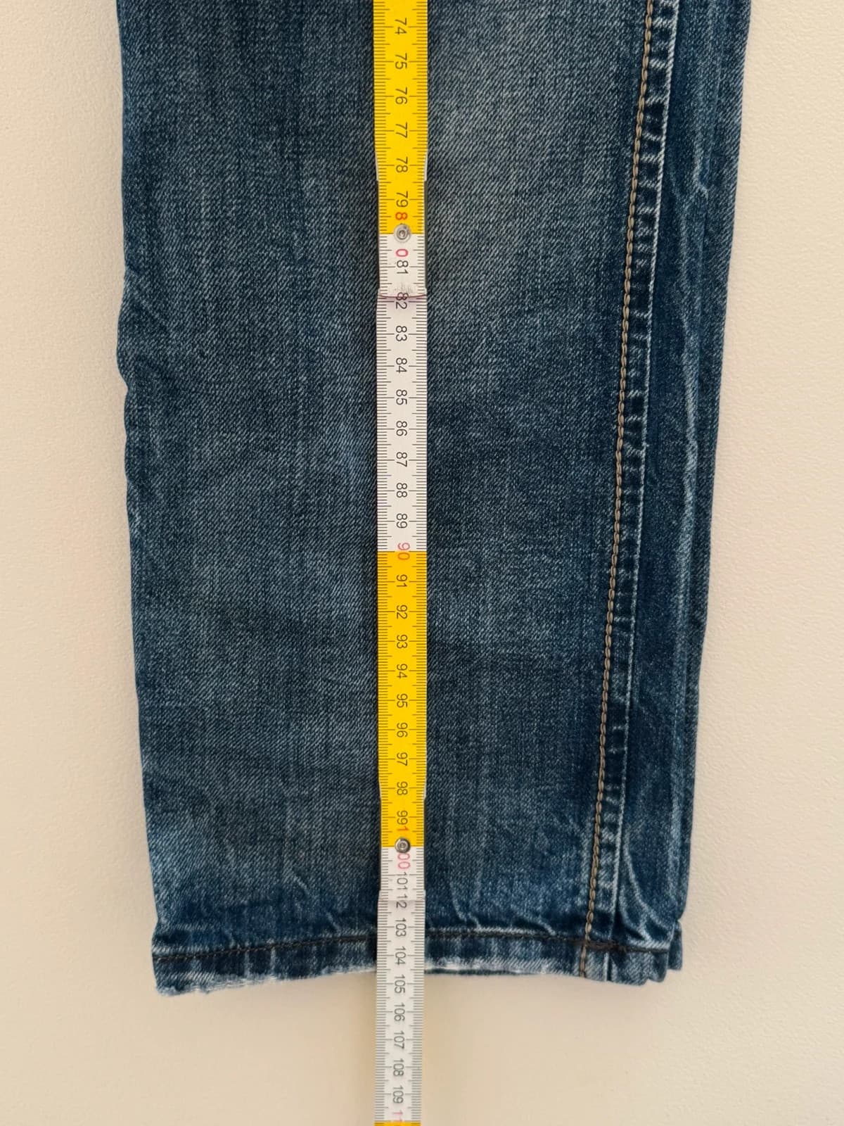 Diesel Blue Eyecons 2013/2 Edition džinsai išblukusios mėlynos spalvos distressed dydis 30 - SK2606102 – nuotrauka 13/13