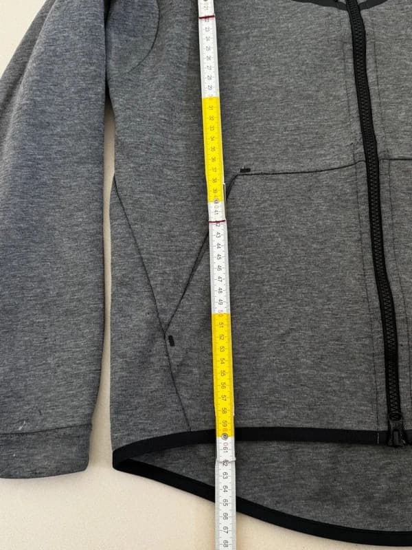Nike Tech FC Barcelona užtrauktukinis džemperis pilkas margas oranžinis dydis S - VG260526 – nuotrauka 12/12