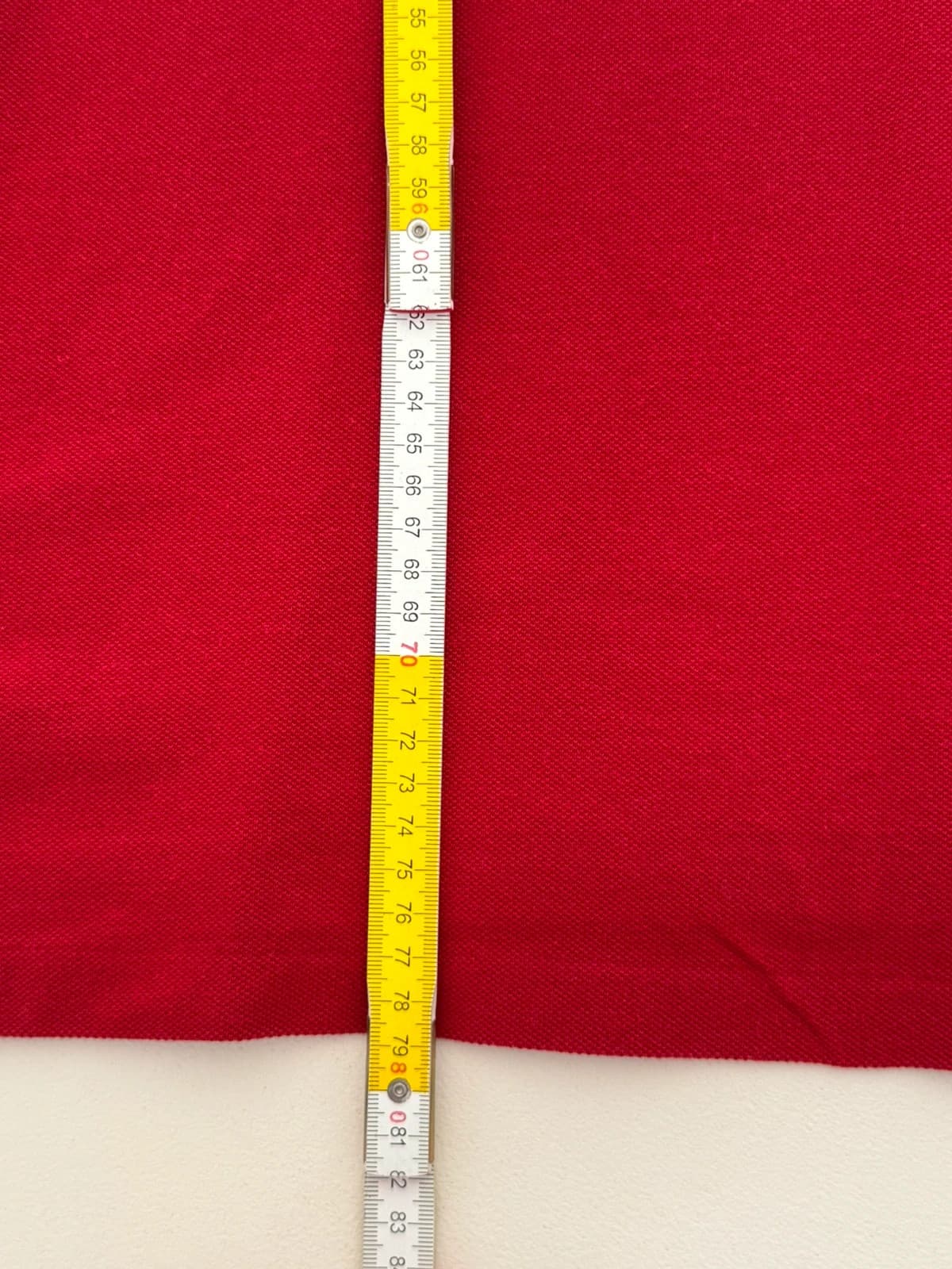 Lacoste raudonas ilgomis rankovėmis piqué polo marškinėliai dydis 8/3XL - SK26062 – nuotrauka 9/9