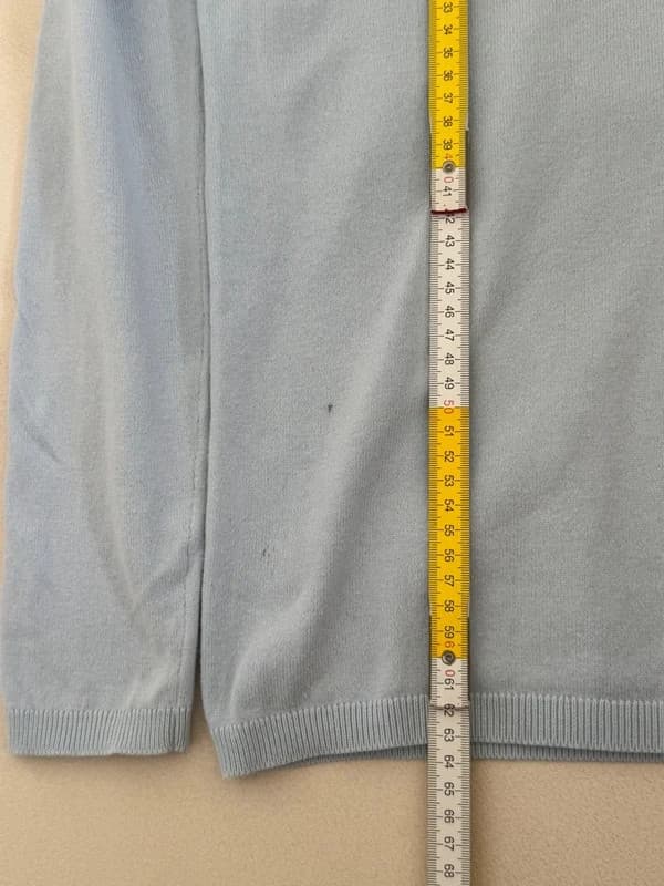 Pull col V Tommy Hilfiger bleu ciel taille S - SC260593 - Photo 9/9