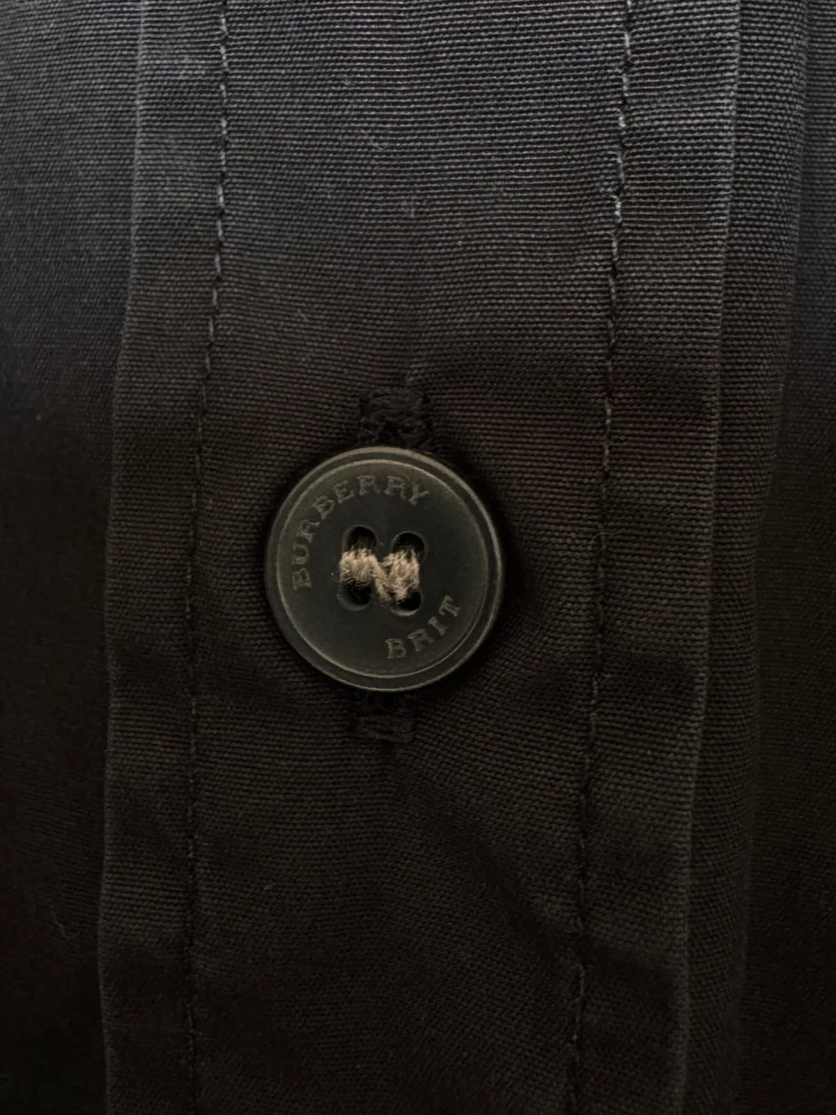 Burberry Brit melns krekls ar rūtainu apkakli, izmērs XXL - SK260667 - Foto 6/14