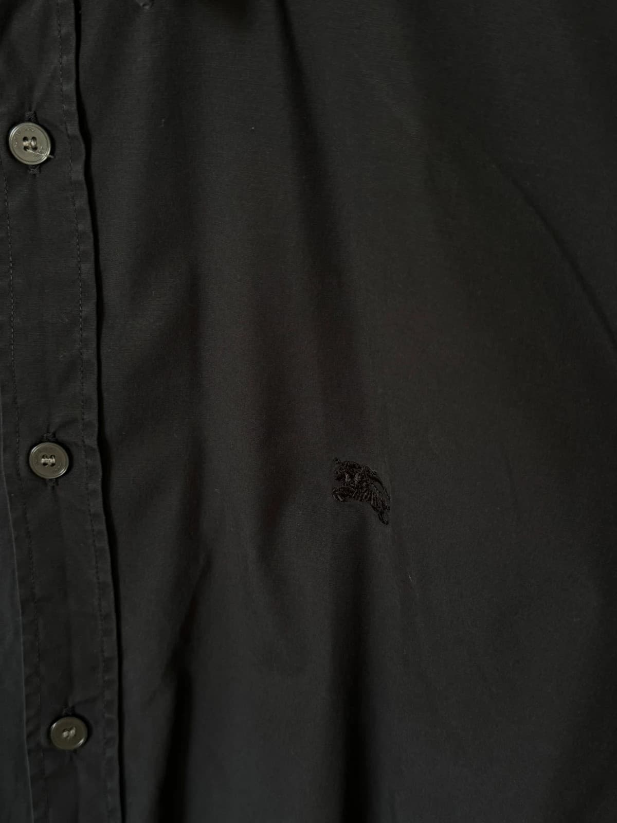 Burberry Brit melns krekls ar rūtainu apkakli, izmērs XXL - SK260667 - Foto 9/14