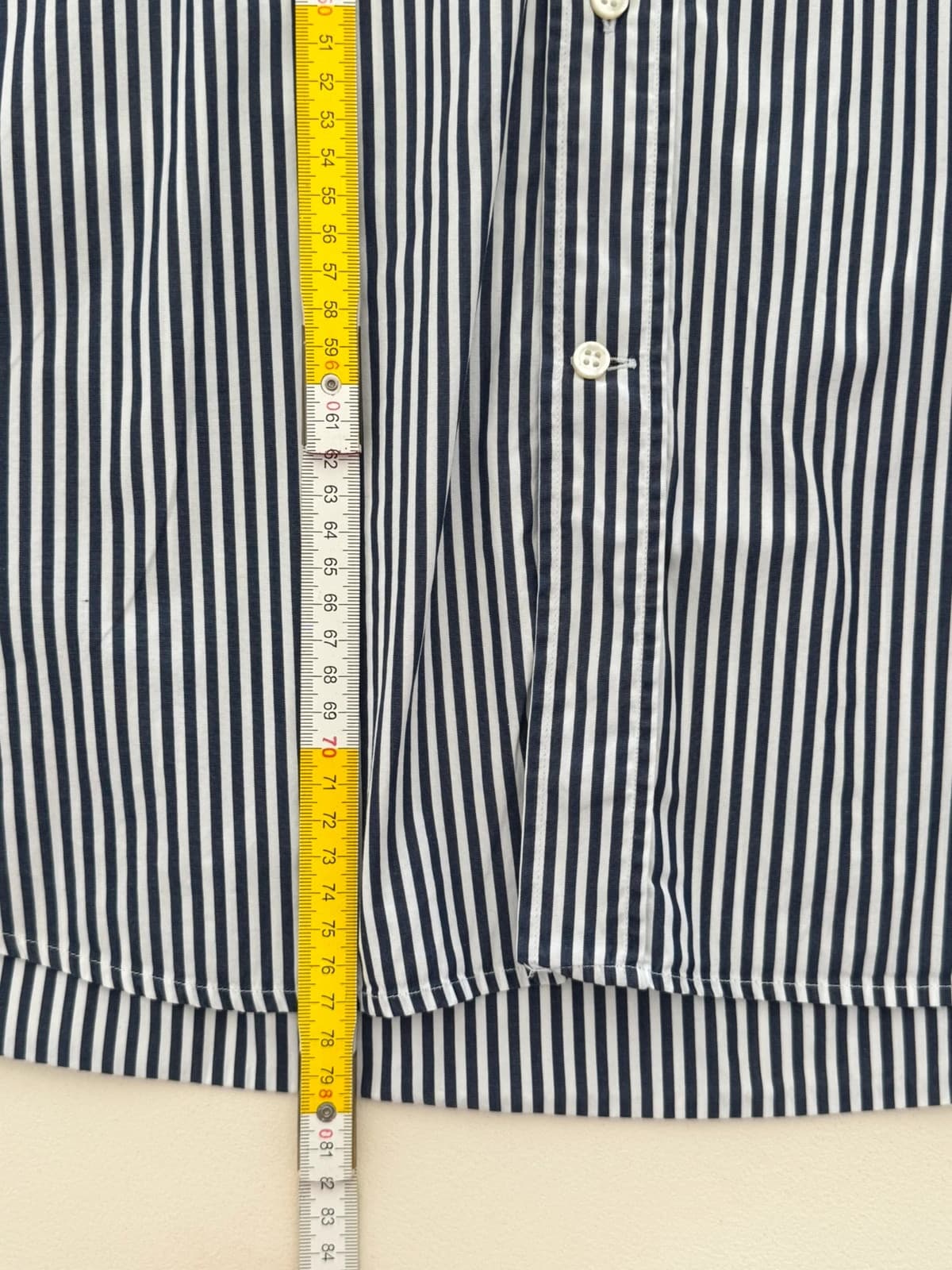 חולצת Paul & Shark Yachting מפוספסת כחול לבן, מידה 43/XL - SK260655 - תמונה 9/9